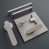 Door Handle Vibe Grip - Stainless Steel Look
