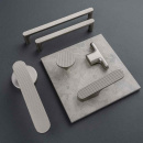 Door Handle Vibe Grip - Stainless Steel Look