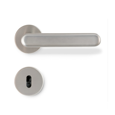 Door Handle Vibe Soft - Stainless Steel Look in the group News at Beslag Online (752040-41-V)