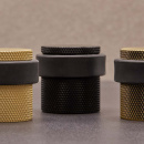 Door Stop Helix - Stainless Steel Finish