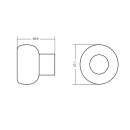 Door Stop Buggy - Matte Black