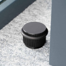 Door Stop Arpa Floor - Brushed Black