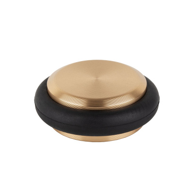 Door Stop Low - Brushed Brass in the group Door handles / Color/Material / Brass at Beslag Online (753145-BO-V)
