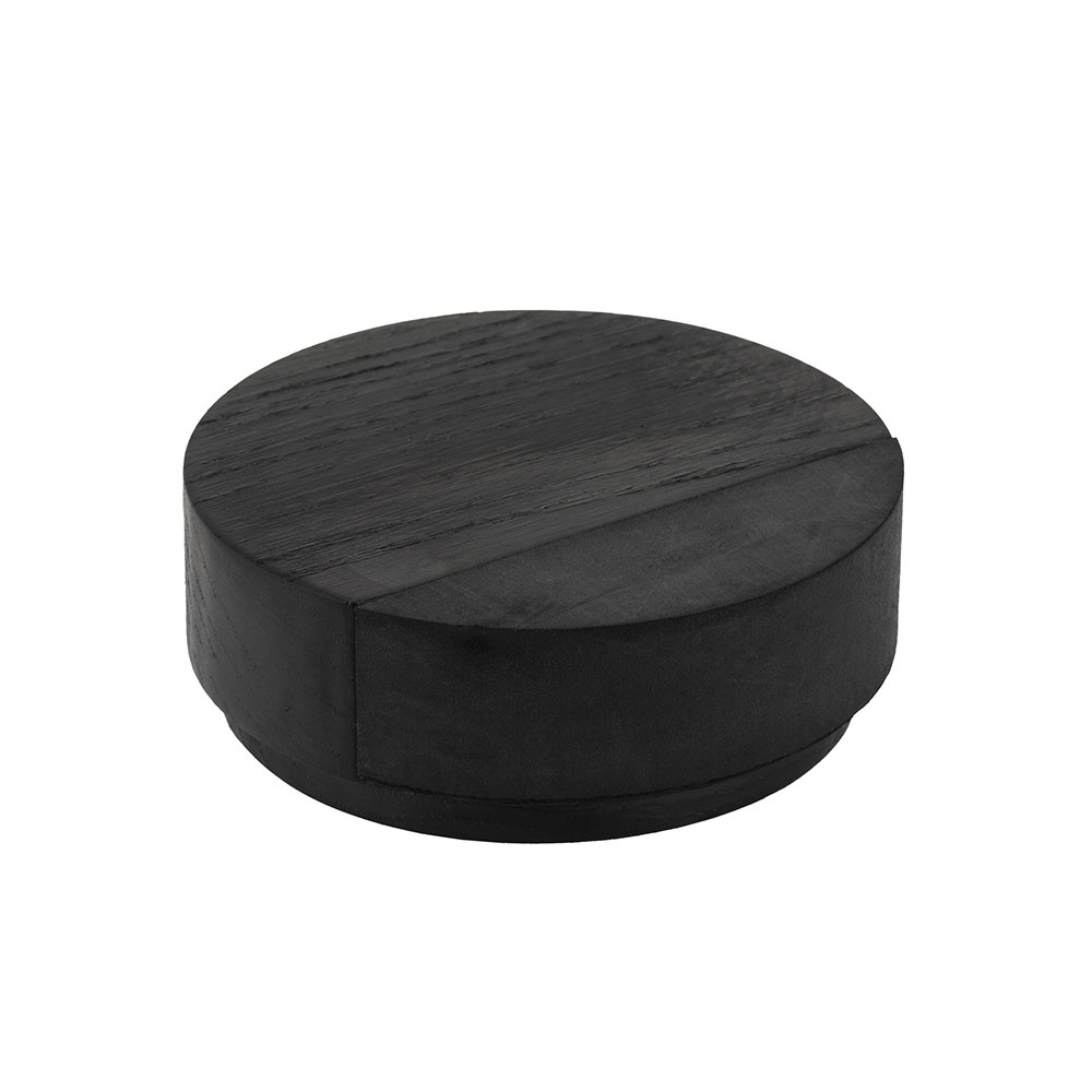 Door Stop Puk - 65mm - Black
