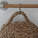 Kitchen Rail Aveny - 600mm - Complete - Oak/Brushed Stainless