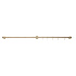 Extension Rod Aveny - 600mm - Oak/Polished Untreated Brass Extension Rod Aveny - 600mm - Oak/Polished Untreated Brass