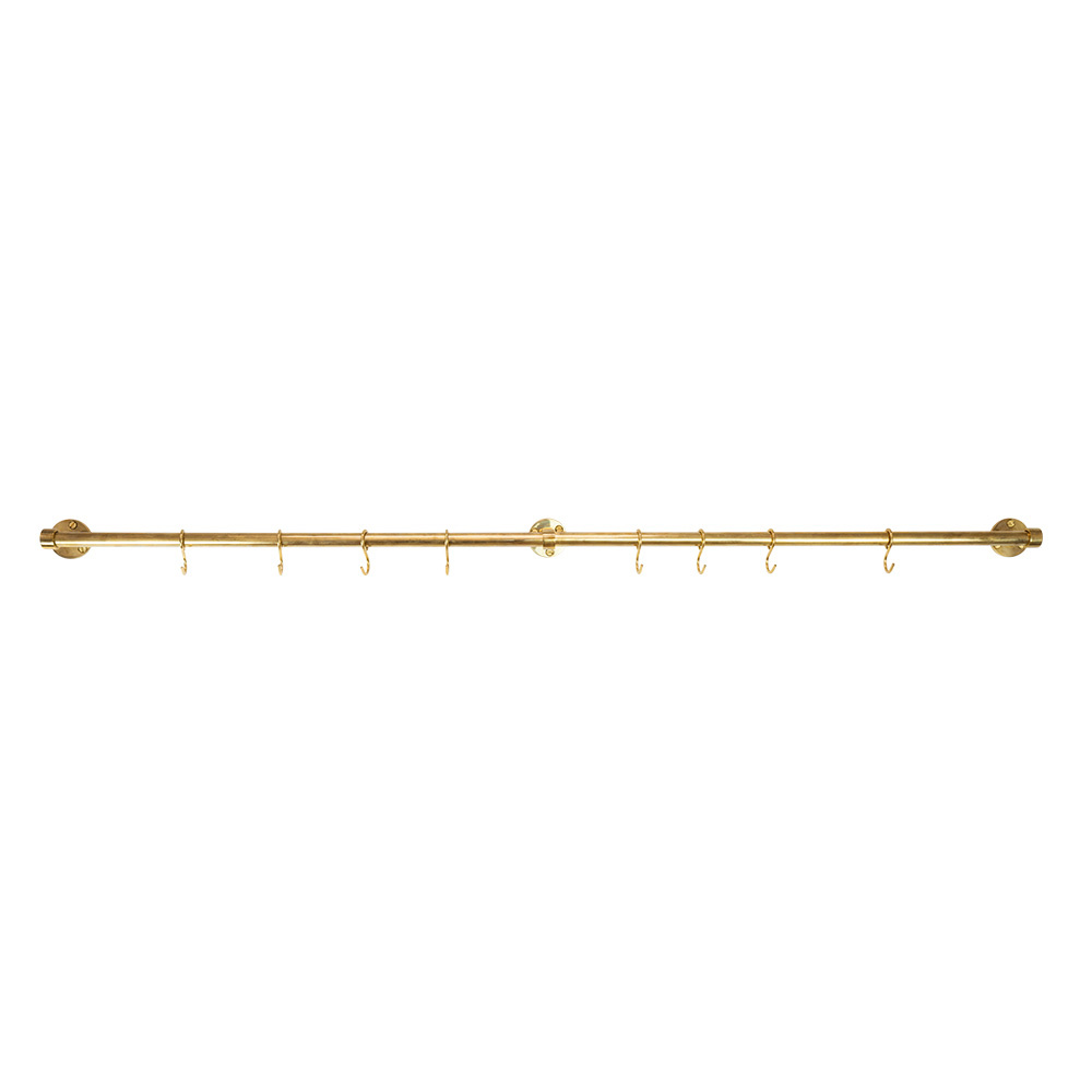 Extension Rod Aveny - 600mm - Polished Untreated Brass