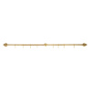 Extension Rod Aveny - 600mm - Polished Untreated Brass