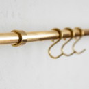 Extension Rod Aveny - 600mm - Polished Untreated Brass