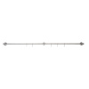 Extension Rod Aveny - 600mm - Brushed Stainless
