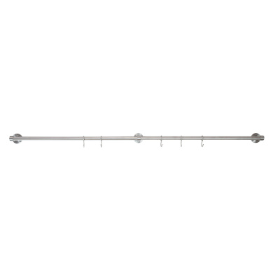 Extension Rod Aveny - 600mm - Brushed Stainless in the group Hooks / Show all hooks / Kitchen Rail at Beslag Online (948006-41)
