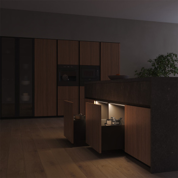Drawer Lighting Tendy SF UHE IR 24V 2700K - Black