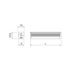 LED-Profile Apex - Opal