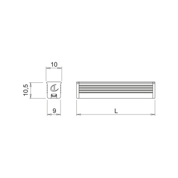 LED-Profile Apex - Opal