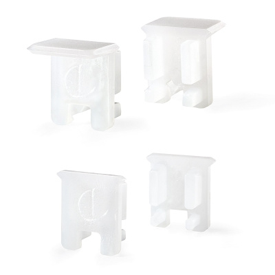 End Caps Apex - White - 2-p + 2-p in the group Lighting / Show all lighting / Transformer & Accessories at Beslag Online (973355)