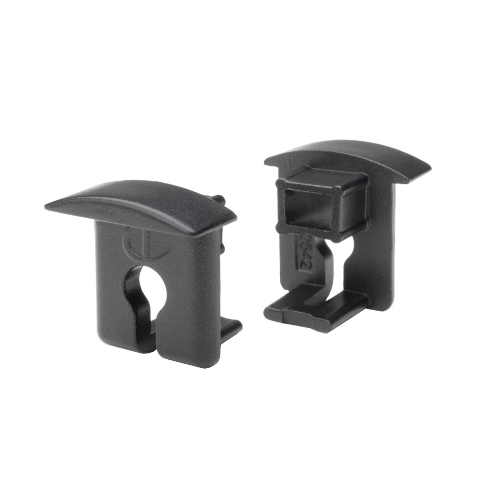 End Caps Miss - Black - 2-p