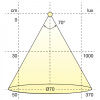 LED-Spot Atom - Black 