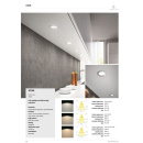 LED-Spot Atom D-M - Stainless look