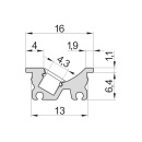 LED-Profile 8112 - 2000mm - Aluminum 