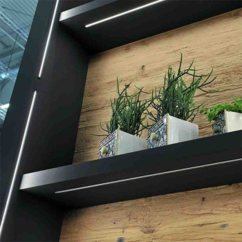 LED-Profile 8112 - 2000mm - Black