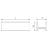 LED-Profile Nexus - 2000mm - Black