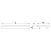 Diffuser Nexus - 2000mm - Recessed