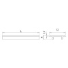 Diffuser Nexus - 2000mm - Surface Mounted