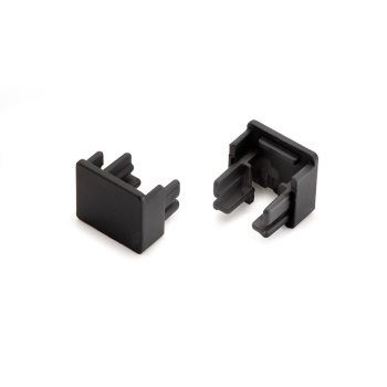 End Cap Nexus - Recessed - Black 2 pcs
