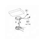 LED-Spot Holl TDM D-M - Surface Mounted - Matte black