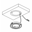 LED-Spot Holl D-M - Stainless Steel Look