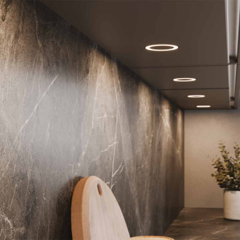 LED-Spot Holl D-M - Stainless Steel Look