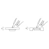 Dimmer Capsens FW - 12/24V - Black