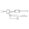 Dimmer Capsens FW - 12/24V - Black