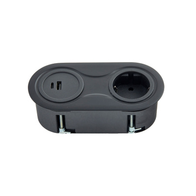 Power Socket Infini - Matte Black in the group Lighting / Show all lighting / Power Socket at Beslag Online (989016)