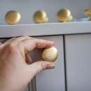 Cabinet Knob Duke - 32mm - Brushed Brass