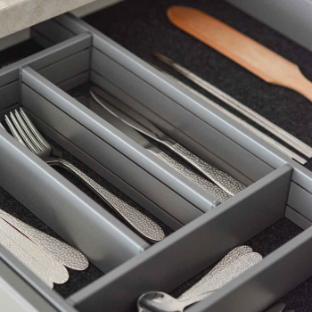  Cutlery drawer Flex Basic - Dark Grey