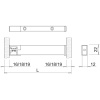 LED-Luminaire Baski SF - Stainless Steel Look