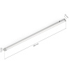 LED-Luminaire Baski SF - Stainless Steel Look