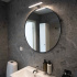 Bathroom Mirror LED-Light Nite - Black