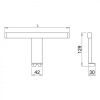 Bathroom Mirror LED-Light Nite - Black