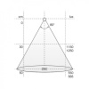 Bathroom Mirror LED-Light Nite - Chrome