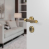 Door Handle Helix 200 - Antique Bronze
