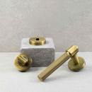 Door Handle Helix 200 - Antique Bronze