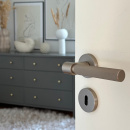 Door Handle Helix 200 - Stainless Steel Finish