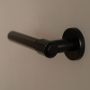 Door Handle Helix 200 Plain - Black