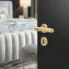 Door Handle Helix 200 Stripe - Brass