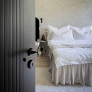 Door Handle Helix 200 Stripe - Black