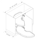 Corner Cabinet Extractor - Cornerstone Maxx Planero