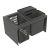 Recycling Bin - Cube Compact Eco - Dark Grey