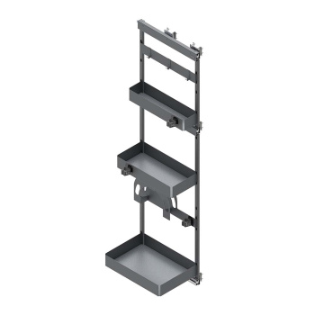 Cleaning Cabinet Extract - Deluxe - Dark Grey
